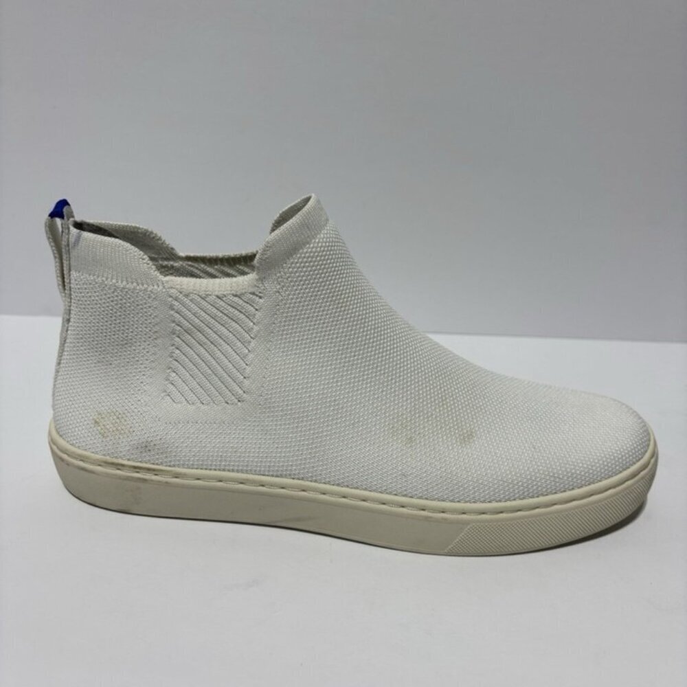 Rothy’s Women’s The Chelsea Boots White, Size 8.5 M